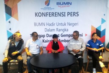 BUMN salurkan Rp3,04 miliar untuk korban gempa Maluku