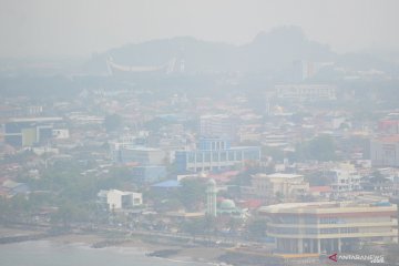 BMKG pantau sebaran asap di sisi timur Sumatera Barat