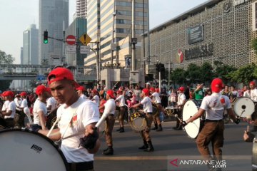 Parade "marching band" Kitorang Basodara ramaikan CFD
