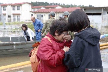 Korban tewas akibat topan di Jepang naik jadi 58