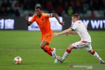 Wijnaldum kemas dwigol antar Belanda tundukkan Belarusia