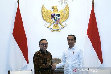 Presiden bertemu Zulkifli Hasan