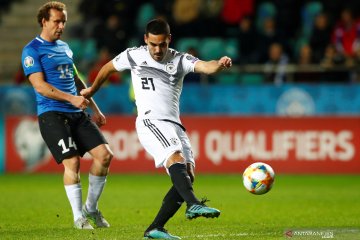 Kualifikasi Piala Eropa 2020: Sepuluh pemain Jerman bungkam Estonia 3-0