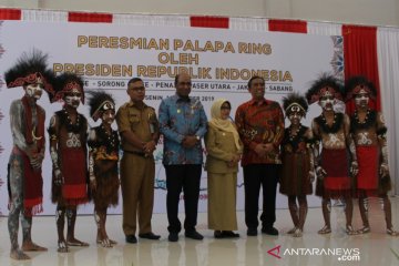 Papua Barat saksikan peresmian palapa ring melalui video conference