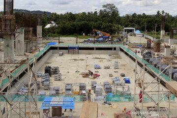 Pembangunan venue aquatic PON Papua