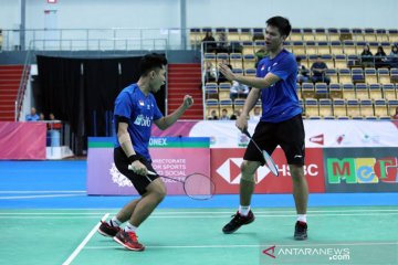 Ringkasan final WJC 2019, ganda putra Indonesia juara