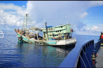 KKP tangkap kapal ikan Vietnam dan Malaysia pelaku "illegal fishing"