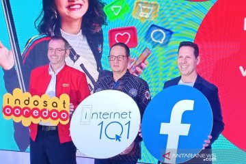 Indosat Ooredoo-Facebook luncurkan "Internet 1O1"