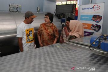 Bantuan tangki pendingin susu sapi perah