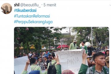 BEM SI ramaikan tagar #tikusberdasi di sosial media