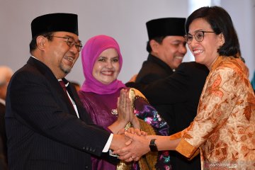 Sri Mulyani minta anggota BPK tingkatkan tata kelola keuangan negara