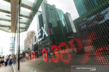 Saham Hong Kong naik di perdagangan setengah hari jelang liburan Imlek