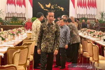 Presiden Jokowi nilai JK teman bertukar pikiran yang baik