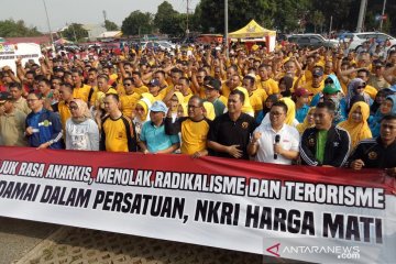 Warga Bogor deklarasi damai jelang pelantikan Presiden Jokowi