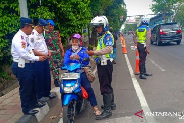 Petugas gabungan intensifkan sterilisasi jalur sepeda