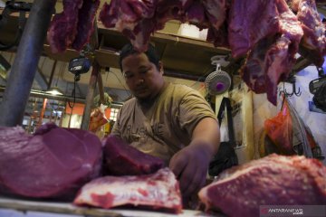 Permintaan daging sapi melonjak, dipicu kebutuhan perayaan Maulid