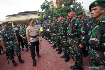 Apel siaga pengamanan pelantikan presiden