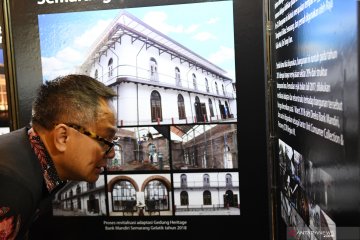 Pameran foto cagar budaya Bank Mandiri