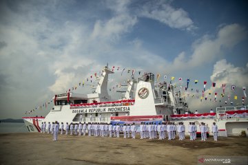 Bakamla resmikan tiga kapal baru