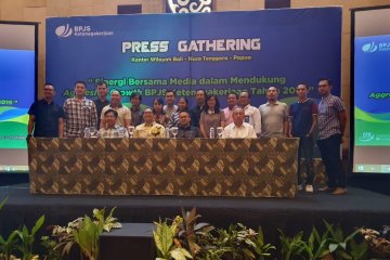 BPJS Ketenagakerjaan gandeng awak media ke Yogyakarta