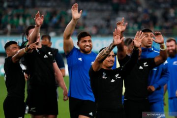 Selandia Baru akan hadapi Inggris pada semifinal Piala Dunia Rugby