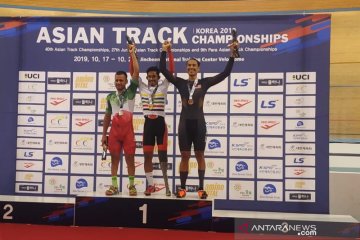 Muhammad Fadli juara Asia balap sepeda nomor Individual Pursuit