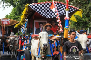 Pawai sambut pelantikan presiden dan wapres