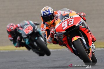 Marquez nyaris kehabisan bahan bakar di GP Jepang