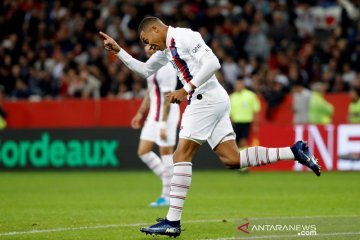 Hasil dan klasemen Liga Prancis: PSG kini unggul lima poin