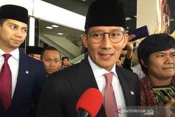 Pelantikan Presiden, Sandiaga harapkan Jokowi-Ma'ruf amanah