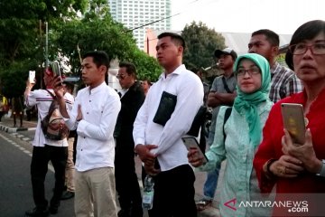 Pelantikan presiden, relawan pendukung "live streaming" Jokowi