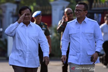 Prabowo datang ke istana Kepresidenan