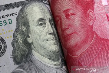 Yuan terdongkrak 10 basis poin menjadi 7,1456 terhadap dolar AS