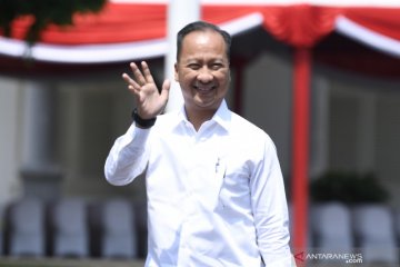 Agus Gumiwang tiba di Istana Kepresidenan