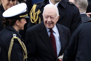 Mantan presiden AS Jimmy Carter masuk rumah sakit Atlanta