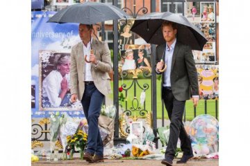Pangeran WIlliam & Harry setuju patung Putri Diana dipasang pada 2021