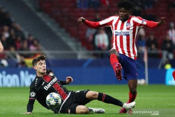 Liga Champions: babak pertama  Atletico Madrid vs Bayer Leverkusen 0-0