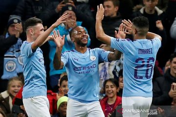 Liga Champions:  Hat-trick Raheem Sterling bantu Manchester City hancurkan Atalanta 5-1