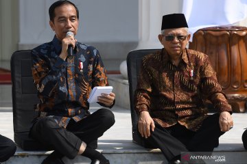 Presiden perkenalkan Kabinet Indonesia Maju