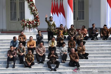 Presiden Jokowi perintahkan 7 hal untuk para menterinya