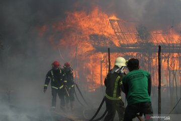 Karhutla hanguskan sebuah rumah warga di Kalimantan Selatan