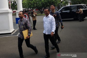 Presiden Jokowi gelar sidang paripurna perdana Kabinet Indonesia Maju