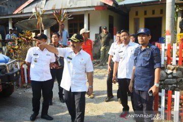 Wabup perintahkan dinas terkait kirim bantuan korban angin kencang