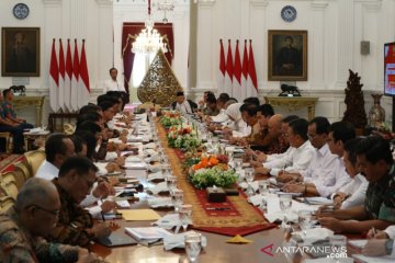 Kabinet Indonesia Maju sidang paripurna perdana dengan Presiden