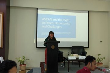 Komisioner AICHR: perdamaian urusan inti dari ASEAN