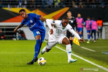 Wolfsburg gagal bawa pulang tiga poin dari markas Gent