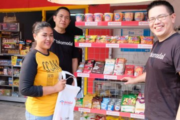 "Fintech" Tokomodal gandeng Alfamart bantu warung korban tsunami Anyer