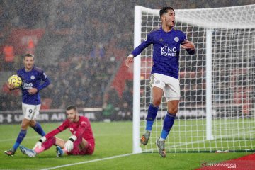 Leicester City bungkam tuan rumah Southampton dengan sembilan gol tanpa balas