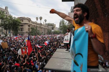 Gelombang protes di Chile semakin membesar