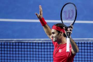 Federer cetak kemenangan pertama di grup Bjorn Borg